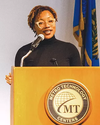 Ashanté Reese earned a PhD in anthropology, specializing in race, gender and social justice. - MIGUEL RIOS
