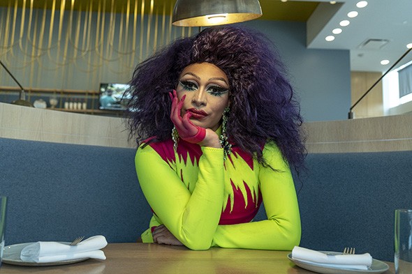 Shalula hosts shows throughout OKC, including nonconforming drag entertainers who might not be accepted in other spaces. - PHILLIP DANNER