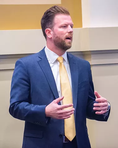 Rep. Jason Dunnington refiled the bill that did not receive a hearing last year. It passed out of committee last month. - MIGUEL RIOS