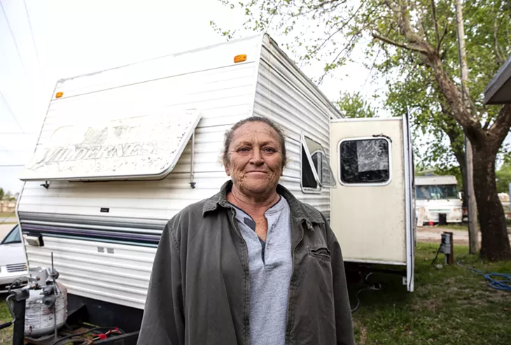 Curbside Chronicle vendor Cathy Conner had hoped to secure a two-bedroom home with the help of a Section 8 voucher but was held up due to the spread of COVID-19. - NATHAN POPPE / PROVIDED