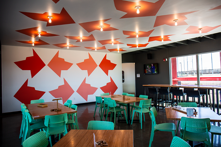 The vibrant interior of Solo's Park & Pub. - BERLIN GREEN