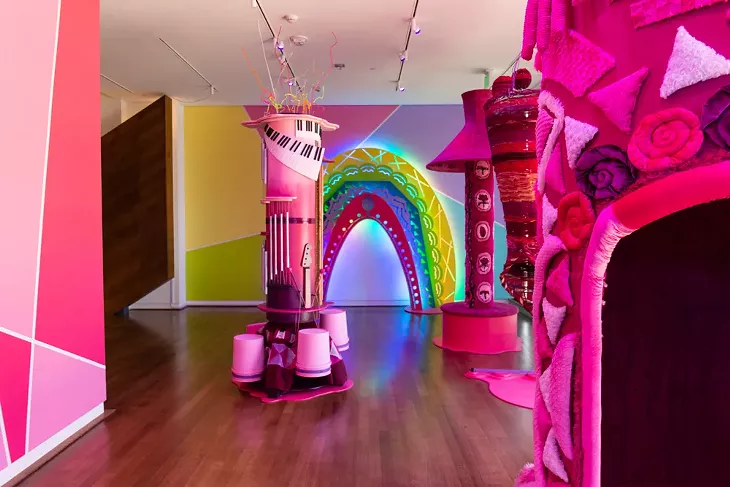 Factory Obscura’s colorful and interactive new exhibit Synesthesia brings a new sense of wonder to the Fred Jones Museum of Art. - BERLIN GREEN