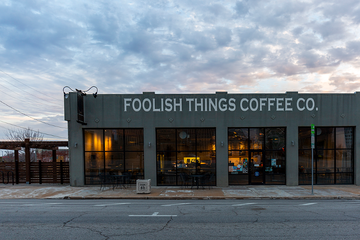 Foolish Things Coffee Company.