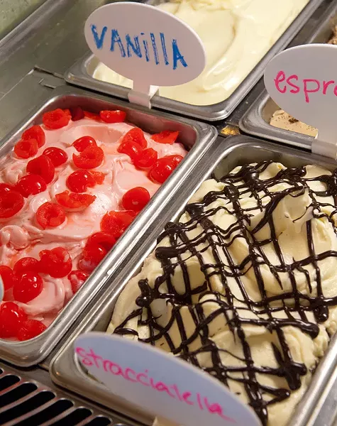 Aravalli offers a daily variety of handmade gelato flavors (Mark Hancock)