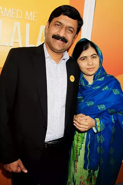 - New York,NY - 9/24/15 - Fox Searchlight Pictures Presents The New York Premiere of He Named Me Malala - -PICTURED: Ziauddin Yousafzai and Malala Yousafzai - -PHOTO by: Dave Allocca/Starpix - -FILENAME: DA_15_458666.JPG - -Location: The Ziegfeld Theatre - Startraks Photo New York, - NY For licensing please call 212-414-9464 - or email sales@startraksphoto.com - Image may not be published in any way that is or might be deemed defamatory, libelous, pornographic, or obscene. Please consult our sales department for any clarification or question you may have. - Startraks Photo reserves the right to pursue unauthorized users of this image. If you violate our intellectual property you may be liable for actual damages, loss of income, and profits you derive from the use of this image, and where appropriate, the cost of collection and/or statutory damages. - DAVE ALLOCCA/STARPIX