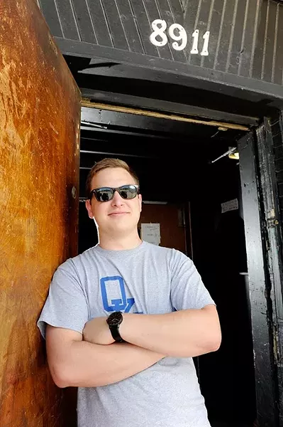 Nick Hampson, owner of the 89th Street Collective, poses for a photo, Monday, June 1, 2015. - GARETT FISBECK