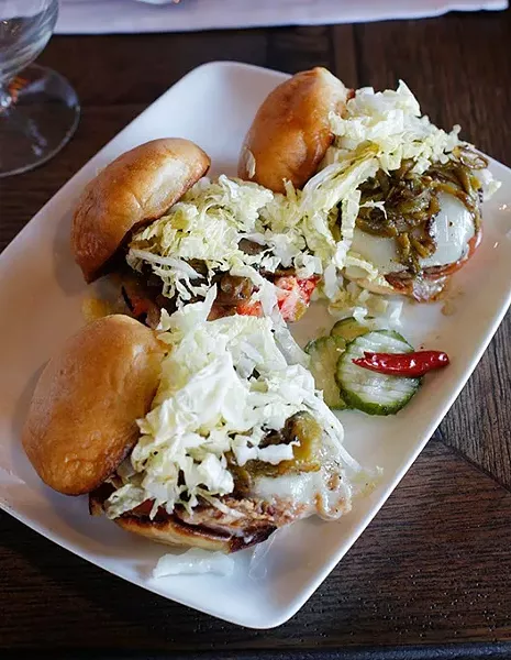 Slider Symphony at Meat Market Refectory in Oklahoma City, Thursday, Nov. 19, 2015. - GARETT FISBECK