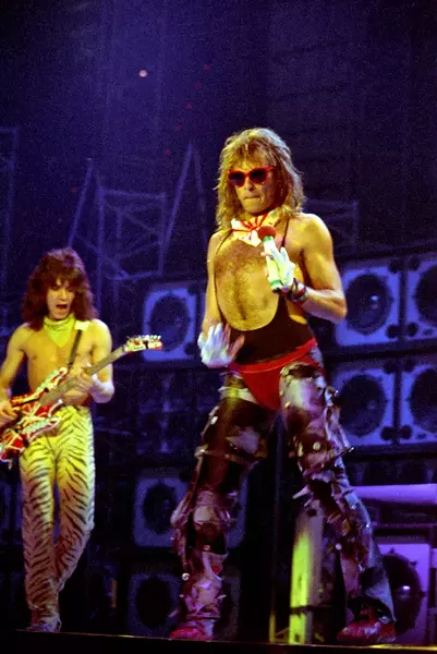 Opening night in Oklahoma City during Van Halen’s 1984 heyday, June 1984. (Ronnie Green / Provided)