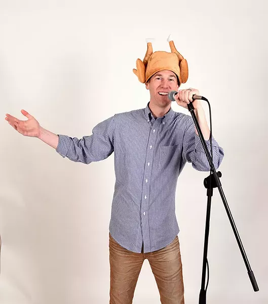 Comedian Spencer Hicks. (Mark Hancock)