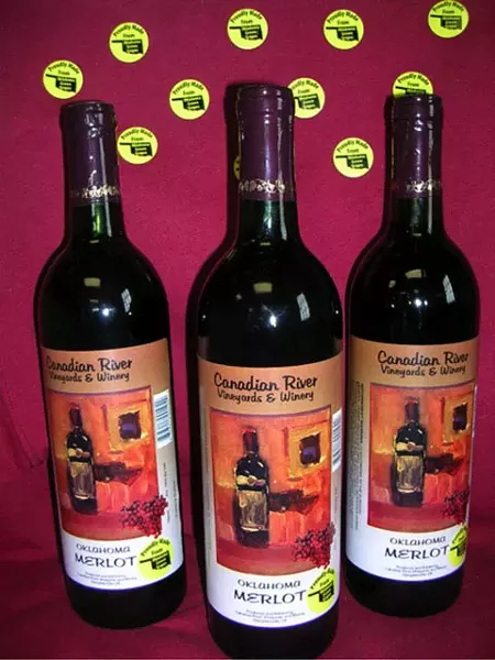 Canadian River Vineyards Oklahoma Merlot