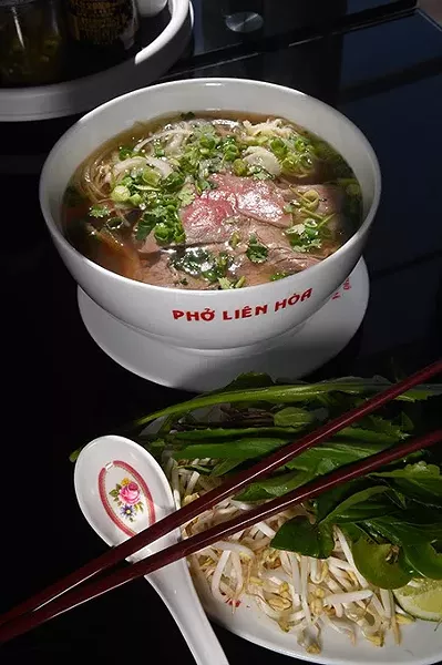 Extra large P1 combo at Pho Lien Hoa, 5-11-15. - MARK HANCOCK