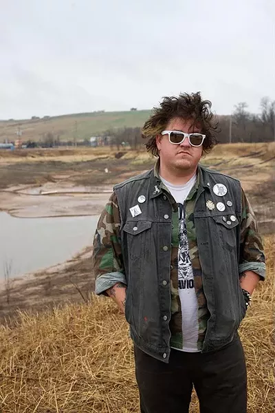 Ross Adams poses for a photo near the East Oak Landfill in Oklahoma City, Tuesday, Feb. 23, 2016. - GARETT FISBECK