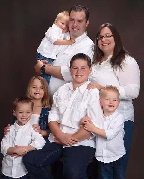 The Taylor household grew by five when Jeremy and Michelle decided to adopt a group of siblings. - PROVIDED