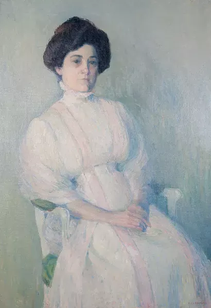 Ellie Shepherd’s “Lottie,” ca. 1910 (Photo Oklahoma City Museum of Art / Gift of the Oklahoma Art League with additional funds from the Isabel Croft Memorial / Provided)