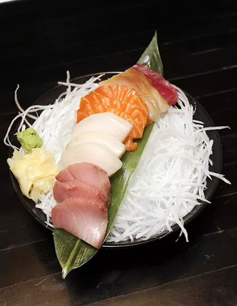 Sashimi variety at Saii Bistro & Sushi Bar in Oklahoma City, Wednesday, Dec. 23, 2015. - GARETT FISBECK