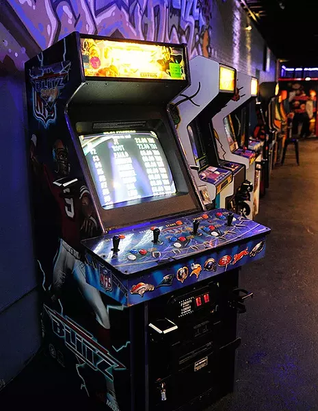 FlashBack RetroPub, which mixes a bar with an arcade, opened at 814 W. Sheridan Ave., Suite A, in Film Row in 2015 as one of the first bars in the up-and-coming district. (Garett Fisbeck / file)
