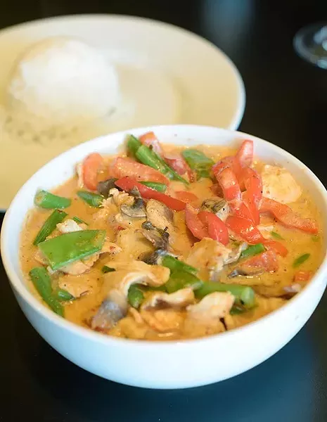 Evil Jungle Curry at Bistro 38 Thursday, Feb. 16, 2017. - GARETT FISBECK