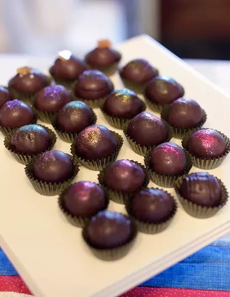 Chocolate Truffels at Cocoaphilia, Wednesday, Jan. 18, 2017. - GARETT FISBECK