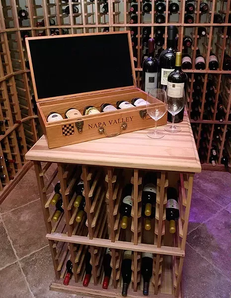Wine selection at Opus Prime Steakhouse, Friday, Oct. 7, 2016. - GARETT FISBECK