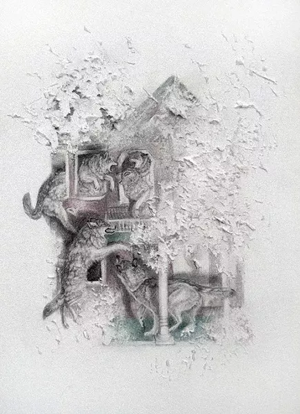"I Never Dreamed There Would be So Many Wolves" by Haley Prestifilippo (provided)