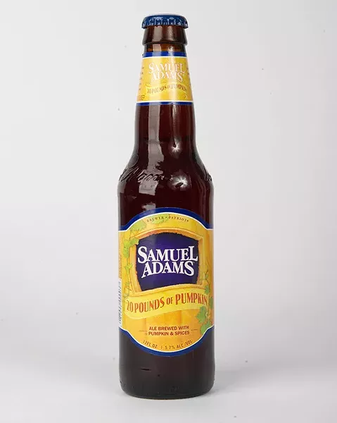 Samuel Adams 20 Pounds of Pumpkin for Gazette Fall Brew Review 2016. - GARETT FISBECK