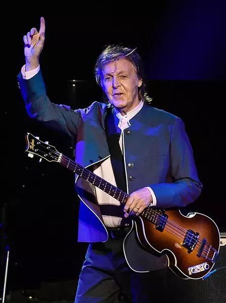 Paul McCartney performs at the Chesapeake Energy Arena, Monday, July 17, 2017. - ROB FERGUSON