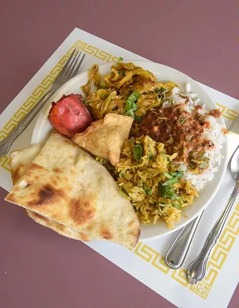 Lunch buffet at India Village in Norman, Monday, Aug. 15, 2016. - GARETT FISBECK