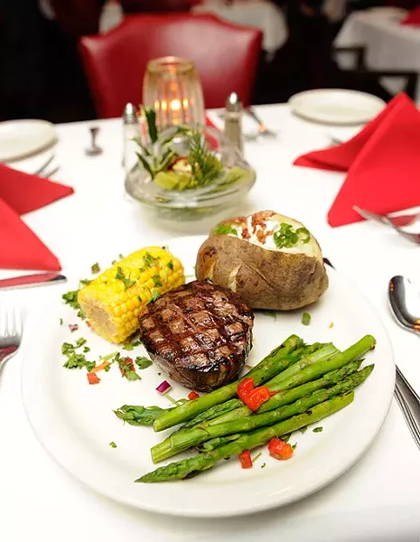 8 oz. filet at Junior's in Oklahoma City, Friday, Dec. 18, 2015. - GARETT FISBECK