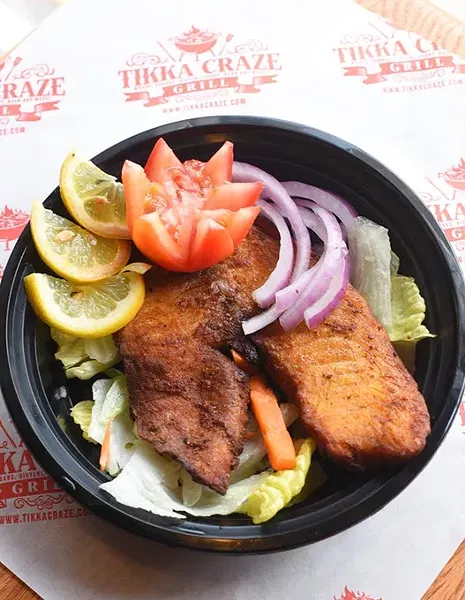 Tawa fish at Tikka Craze in Edmond, Tuesday, July 19, 2016. - GARETT FISBECK