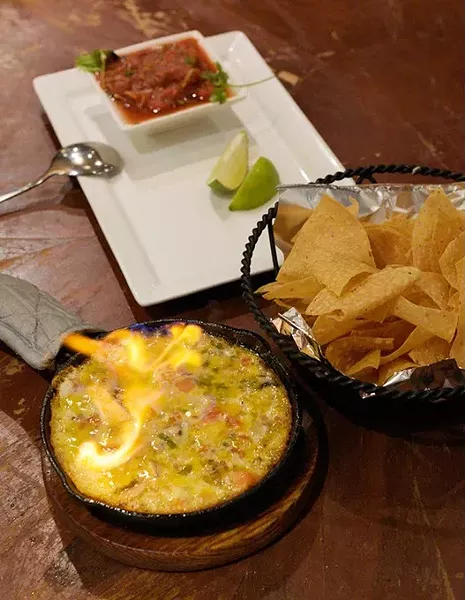 Queso Fondito at Lottinville's in Edmond, Thursday, Oct. 27, 2016. - GARETT FISBECK