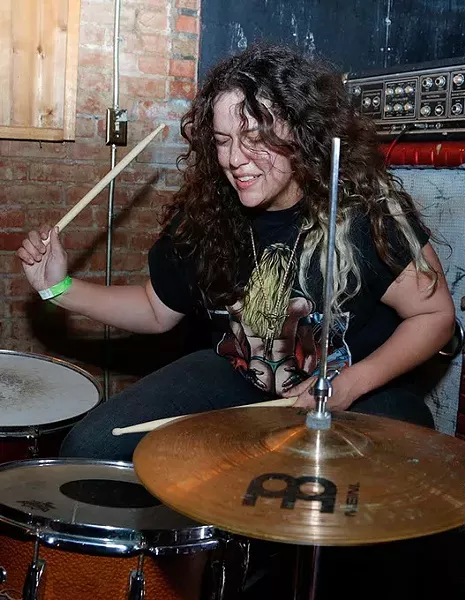 Chasm at the Snug Lounge during Everything is not o.k. II in Oklahoma City, Sunday, March 13, 2016. Photo by Garett Fisbeck - GARETT FISBECK