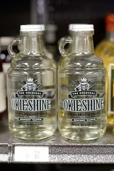 Okie Shine at Byron's Liquor in Oklahoma City, Monday, July 25, 2016. - GARETT FISBECK