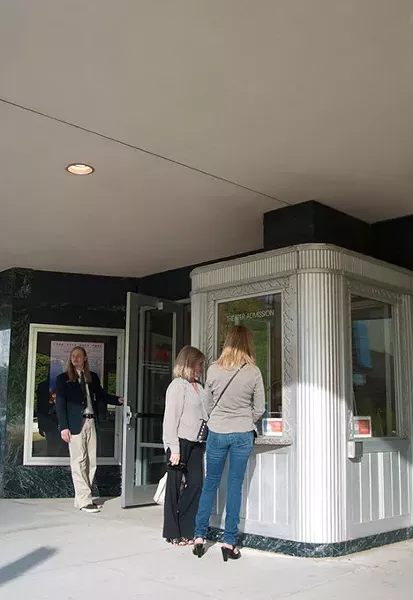 Women buy tickets for a film at the OKC Museum of Art last year. mh
