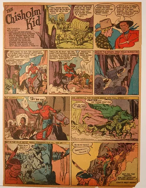 In 2014, Alan Messman found galley proofs of The Chisholm Kid comics in some of his father’s boxes. (Alan Messmann / Provided)