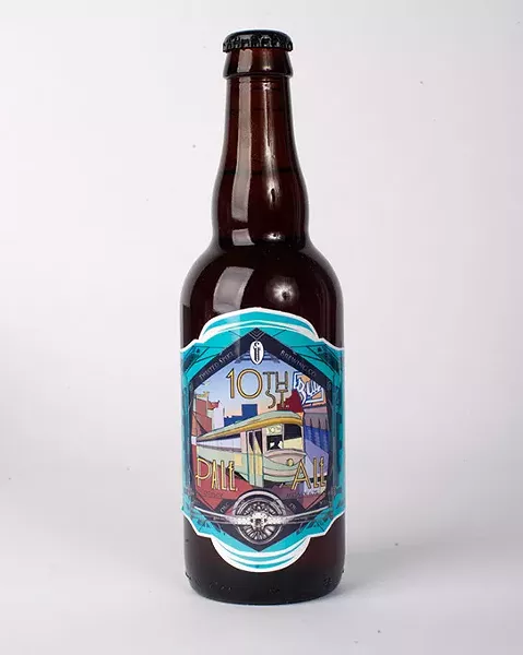 Twisted Spike 10th Street Pale Ale for Gazette Fall Brew Review 2016. - GARETT FISBECK