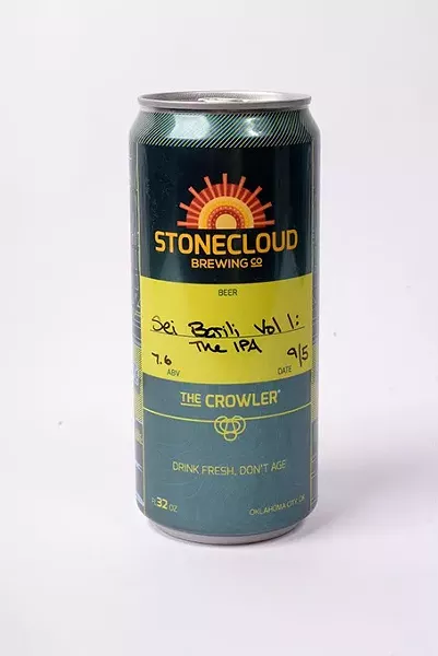 Stonecloud Brewing Co Sei Barili Vol 1 IPA for Fall Brew Review 2017. - GARETT FISBECK