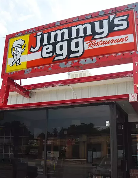 Jimmy's Egg at 16 & May Ave. mh
