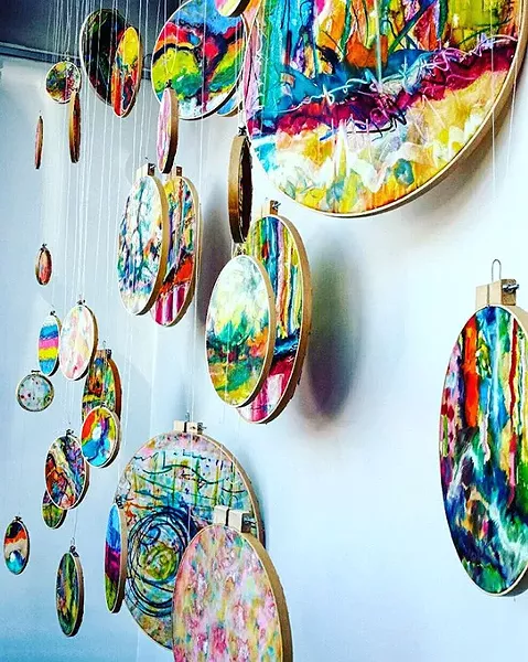 “Hoops” by Gayle Curry (Photo provided)