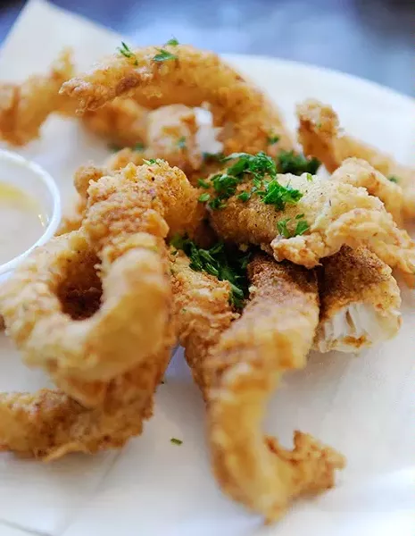 Catfish almondine at Cajun King in Oklahoma City, Monday, Dec. 14, 2015. - GARETT FISBECK