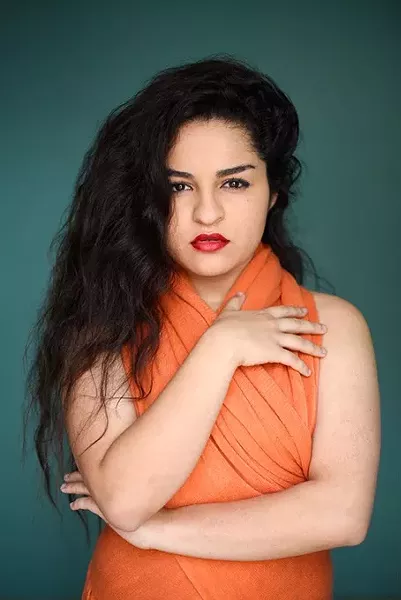 Lincka Elizondo poses for a photo in Oklahoma City, Monday, April 18, 2016. - GARETT FISBECK