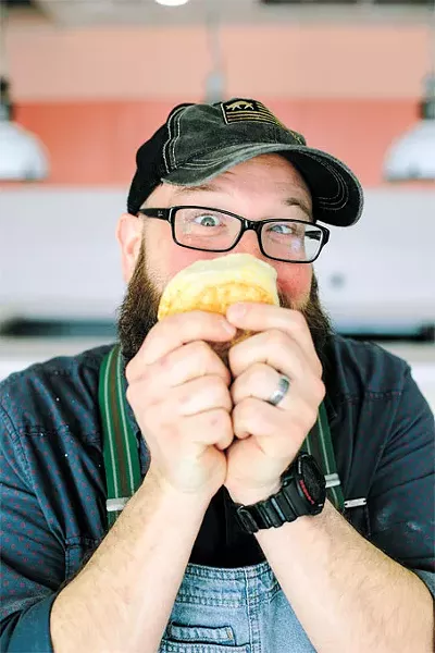Chris McKenna is executive chef at Packard’s New American Kitchen and HunnyBunny Biscuit Co. | Photo Aaron Snow / provided