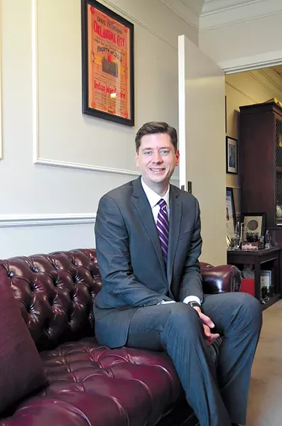 David Holt will be sworn in as Oklahoma City’s - 36th mayor on April 10. (Photo Laura Eastes)