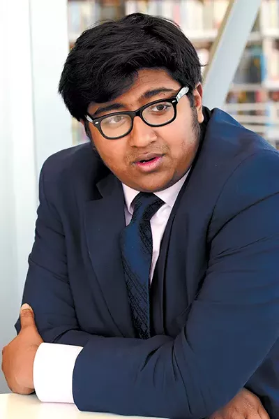 After learning he had no visa status, Taz Al-Michael felt alone. He was inspired to tell his story following the 2016 presidential election. (Photo Mark Hancock)
