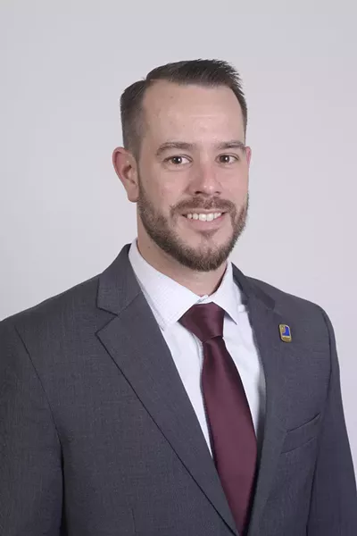 Portrait for 40 Under 40 2017, Thursday, Sept. 28, 2017. (Garett Fisbeck)