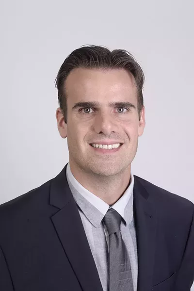 Portrait for 40 Under 40 2017, Monday, Oct. 2, 2017. (Garett Fisbeck)