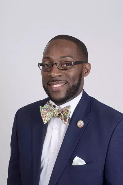 Portrait for 40 Under 40 2017, Thursday, Sept. 28, 2017. (Garett Fisbeck)