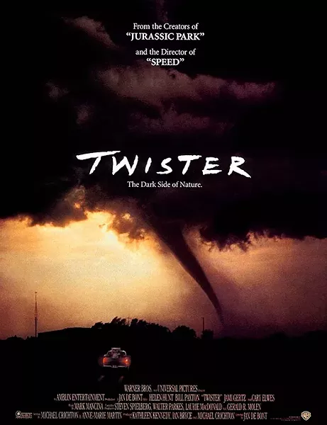 Jan de Bont’s 1996 film Twister was shot on location in Oklahoma. (Image Warner Bros. / provided)