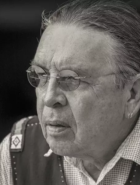 Harvey Pratt was chosen to design the National Native American Veterans Memorial. - NEIL CHAPMAN / SMITHSONIAN INSITUTION / PROVIDED