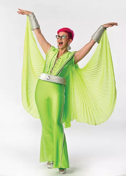 Renee Anderson plays Rosie in Mamma Mia! - KO RINEARSON / LYRIC THEATRE OF OKLAHOMA / PROVIDED