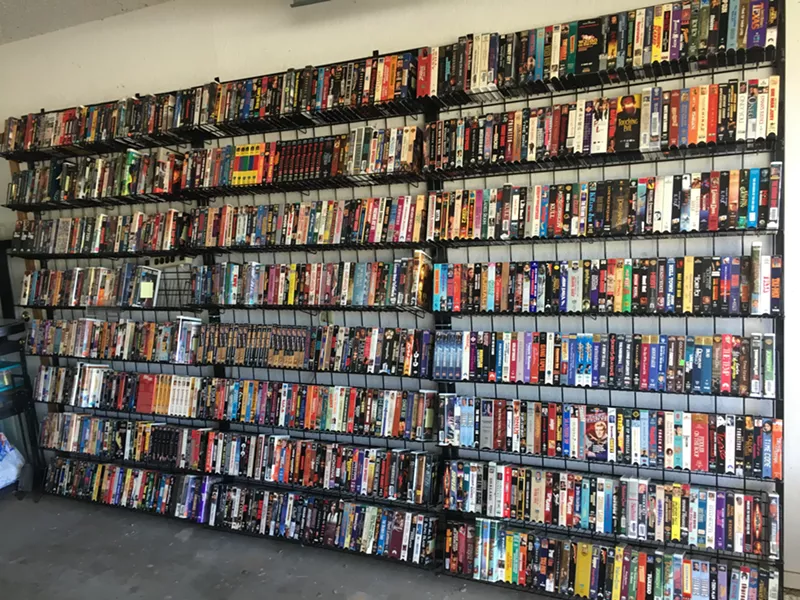 The Peels’ tape collection - VHS AND CHILL/PROVIDED